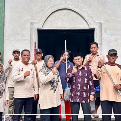 Geber Masjid Serentak, Kasi Pendis Kemenag Kepulauan Seribu Turun Langsung di MTsN 26 Kepulauan Seribu