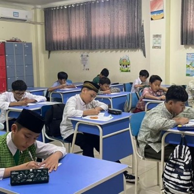Psikotes Tahap Kedua PMBM MTsN 41 Al Azhar Asy Syarif Digelar Tertib