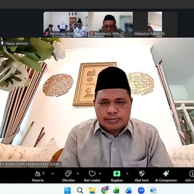 Rapat Pimpinan Kemenag Kepulauan Seribu Bahas Berbagai Program