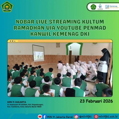MIN 11 Jakarta Ikuti Kultum Ramadhan 1447 H