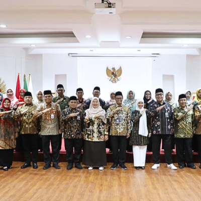 Kepala Kemenag Kepulauan Seribu Hadiri Pelantikan 22 Kepala Madrasah Negeri