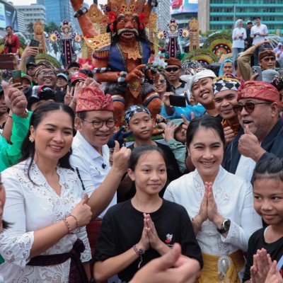 Ribuan Peserta Meriahkan Festival Nyepi, Wagub : Ini Momentum Refleksi dan Persatuan