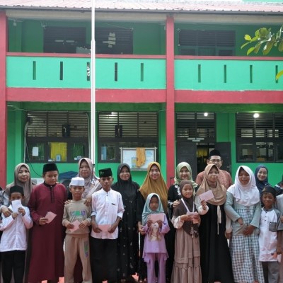 Santunan Yatim dan Buka Puasa Bersama Digelar Serentak di Tiga Kampus MIN 17 Kepulauan Seribu