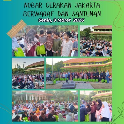 MIN 11 Jakarta Ikuti Gerakan Jakarta Berwakaf, Santuni Yatim dan Dhuafa