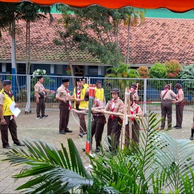 Siswa MTsN 42 Jakarta Tunjukkan Prestasi Kepramukaan di Seleksi Jamnas