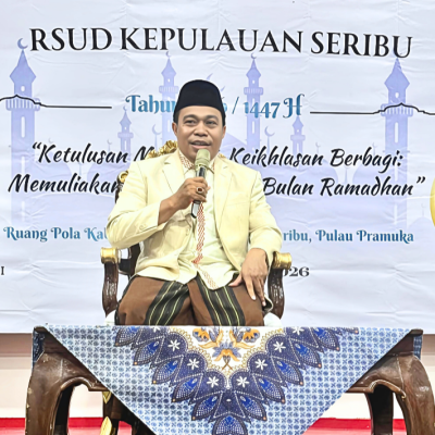 Ketulusan Melayani dan Keikhlasan Berbagi, Pesan Penyuluh Agama di Iftar Ramadan RSUD Kepulauan Seribu