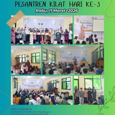 Pesantren Kilat MIN 11 Jakarta Hari Terakhir, Kemenag Perkuat Pembinaan Keagamaan Siswa
