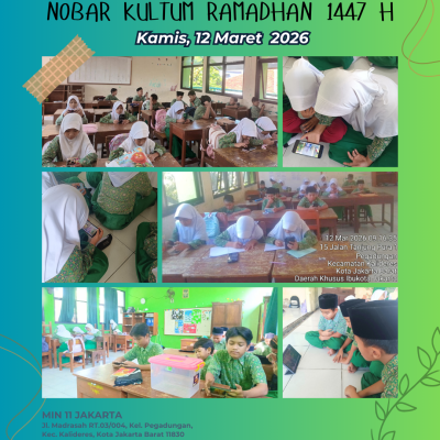 Kultum Ramadhan di MIN 11 Jakarta Perkuat Pembinaan Akhlak Peserta Didik