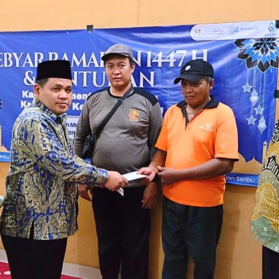 Kemenag Kepulauan Seribu Salurkan Santunan Ramadan, Perkuat Kepedulian Sosial di Bulan Suci