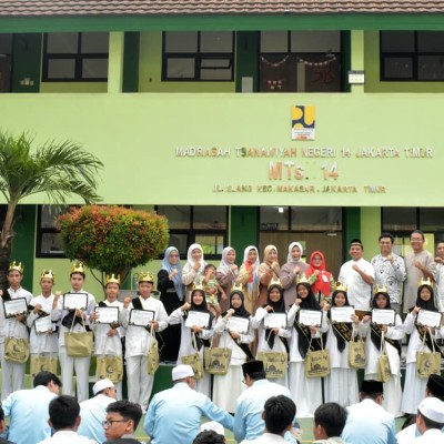 MTsN 14 Jakarta Timur Gelar Wisuda Tahfiz Ramadan, 16 Siswa Diwisuda