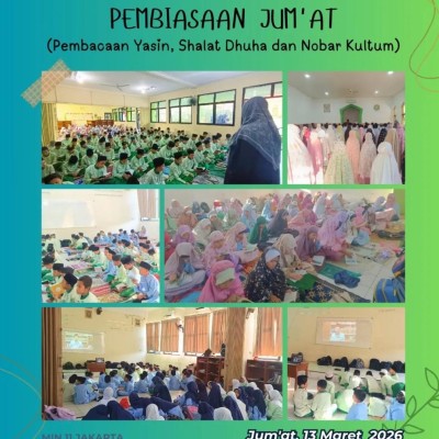 MIN 11 Jakarta Gelar Yasinan, Dhuha, dan Nobar Kultum, Perkuat Madrasah sebagai Rumah Spiritual