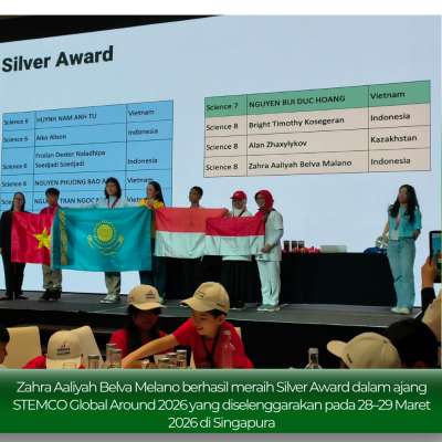 Siswa MTsN 32 Jakarta Raih Silver Award di Ajang STEM Internasional