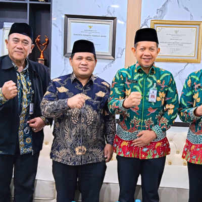 Kemenag Kepulauan Seribu Perkuat Sinergi dengan Pemkab Lewat Halalbihalal dan Koordinasi Program