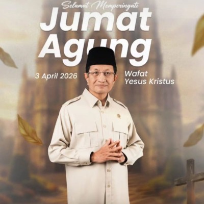 Menag Ajak Perkuat Harmoni dan Persaudaraan di Momentum Paskah 2026