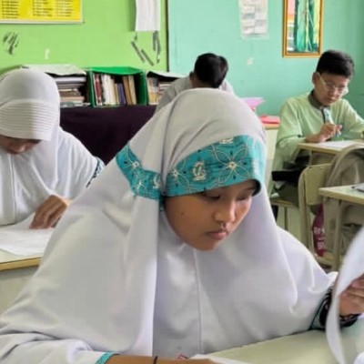 150 Peserta Ikuti Seleksi Program Cambridge di MTsN 32 Jakarta