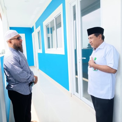 Kakankemenag Jakarta Utara Monitoring Pelaksanaan TKA di Tiga MTs