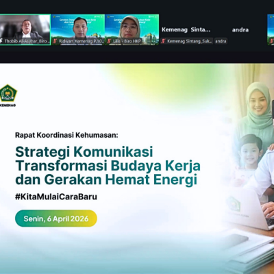 Humas Kemenag Kepulauan Seribu Ikuti Rakor Nasional, Perkuat Strategi Komunikasi Transformasi Budaya Kerja