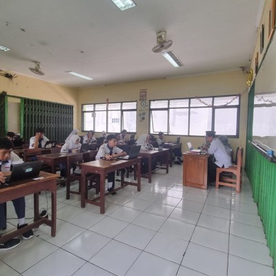 136 Siswa MTsN 25 Jakarta Ikuti TKA Selama Dua Hari