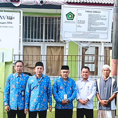Kemenag Kepulauan Seribu Monitoring Wakaf di Pulau Panggang, Pastikan Legalitas dan Optimalisasi Pemanfaatan Aset