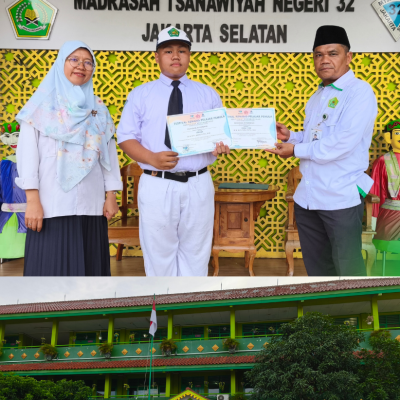 Siswa MTsN 32 Jakarta Raih Dua Prestasi di Festival Renang Pelajar Pemula 2026