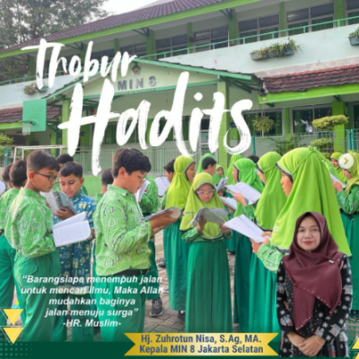 MIN 8 Jakarta Biasakan Thobur Hadits untuk Perkuat Karakter Religius Siswa