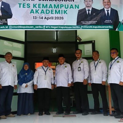 Kemenag Kepulauan Seribu Monitoring TKA di MTsN 26, Tegaskan Integritas dan Mutu Pendidikan Madrasah