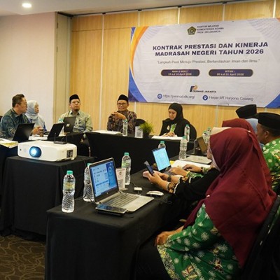 Kontrak Prestasi Jadi Salah Satu Instrument Penting Perkuat Mutu Madrasah