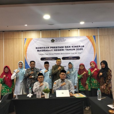 MAN 7 Jakarta Paparkan Kontrak Prestasi 2026, Perkuat Komitmen Peningkatan Mutu