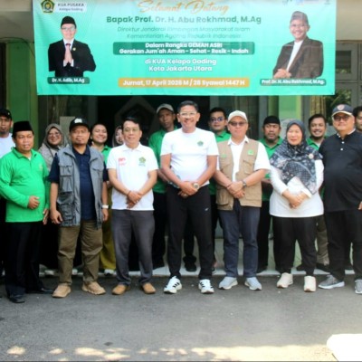 Kepala KUA Kelapa Gading : GEMAH Asri Untuk Menjaga Tampilan Wajah KUA Elegan Dan Tidak Membosankan