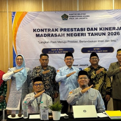 MIN 14 Jakarta Perkuat Komitmen Mutu Pendidikan melalui Kontrak Prestasi Madrasah 2026