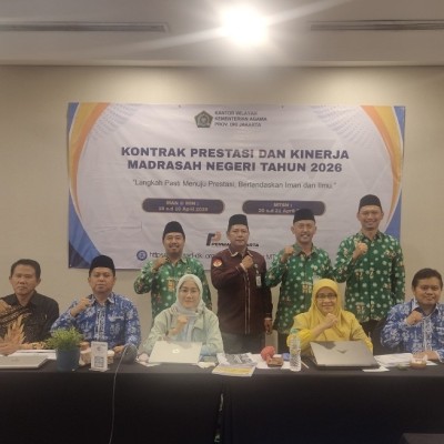 MIN 4 Jakarta Perkuat Daya Saing Global melalui Paparan Kontrak Prestasi 2026
