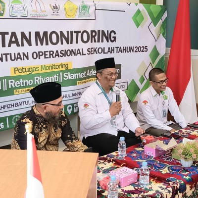 Kasi Penmad Sampaikan 4 Prinsip Dalam Pelaksanaan Anggaran Dana BOS