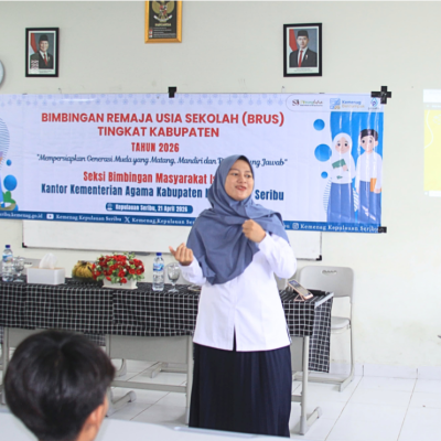 Penyuluh KUA Kepulauan Seribu Utara Perkuat Remaja Lewat BRUS: Sehat Fisik dan Mental