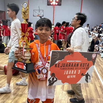 Jazlan Siswa MTsN 3 Jakarta Raih Juara di Kejurkot Tangerang Selatan 2026
