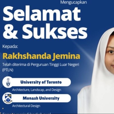 Dari Jakarta ke Kanada, Siswi MAN 10 Jakarta Tembus University of Toronto