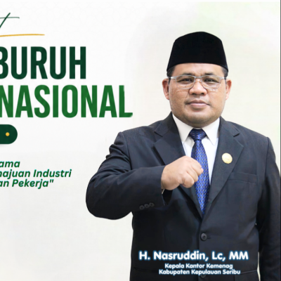 Kemenag Kepulauan Seribu Gaungkan Semangat Kolaborasi di Hari Buruh 2026 untuk Kesejahteraan Pekerja