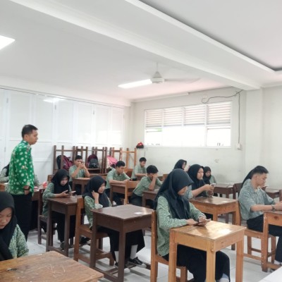 Asesmen Madrasah MTsN 36 Jakarta Berjalan Lancar, Perkuat Evaluasi Akademik dan Karakter