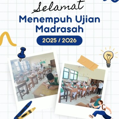 Ujian Madrasah MIN 11 Jakarta Barat Berjalan Tertib, Siswa Tunjukkan Disiplin dan Semangat