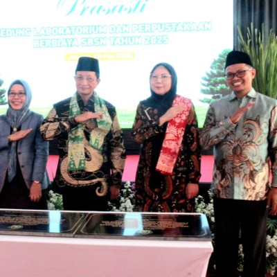 Peresmian Sarpras Pendidikan Madrasah, Langkah Nyata Pemerintah Majukan Pendidikan Agama
