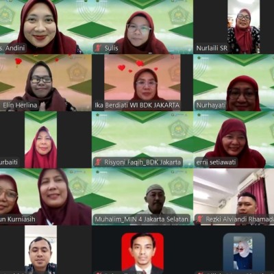 Guru MIN 4 Jakarta Ikuti Bimtek Kurikulum Berbasis Cinta dan Ekoteologi