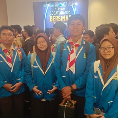 Siswa MAN 22 Jakarta Ikuti Pelantikan Sobat Ananda Bersinar oleh BNN RI