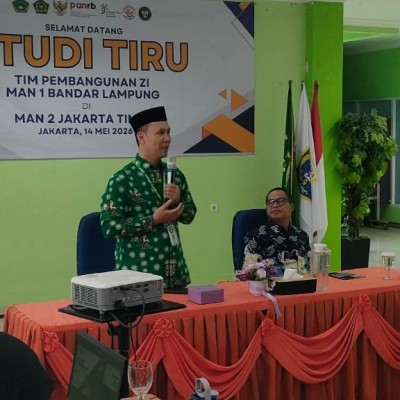 Studi Tiru Zona Integritas, MAN 1 Bandar Lampung Replikasi Inovasi Unggulan MAN 2 Jakarta