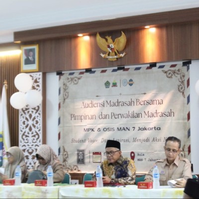 MAN 7 Jakarta Gelar Audiensi OSIS/MPK 2026 untuk Serap Aspirasi Siswa