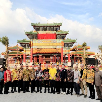 Gubernur DKI Jakarta Resmikan Kelenteng Tian Fu Gong di PIK 2, Jadi Ikon Wisata Religi Baru
