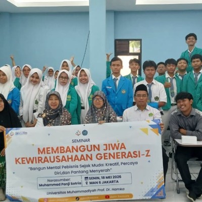 MAN 6 Jakarta Gelar Seminar Kewirausahaan