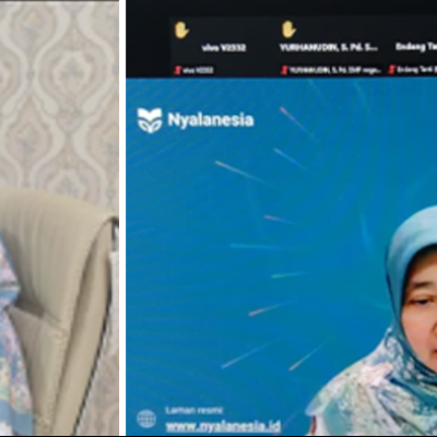 Kamad MAN 6 Jakarta Paparkan Gerakan Literasi Baru di Webinar Nasional