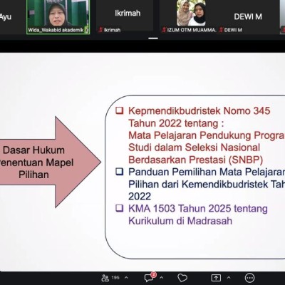 MAN 2 Jakarta Dampingi Siswa Tentukan Pilihan Mata Pelajaran