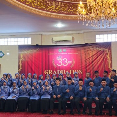 MAN 9 Jakarta Lepas Angkatan ke-33