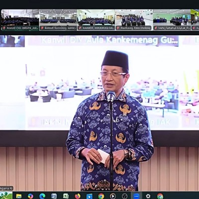 16.237 CPNS Kemenag Resmi Dilantik Jadi PNS, Menag Nasaruddin Umar Tekankan Akhlak dan Jasa Orangtua