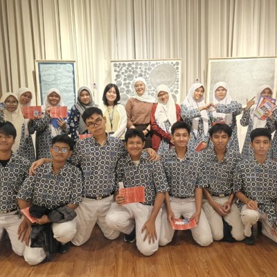 Siswa MAN 22 Jakarta Kunjungi Pameran Seni Jepang